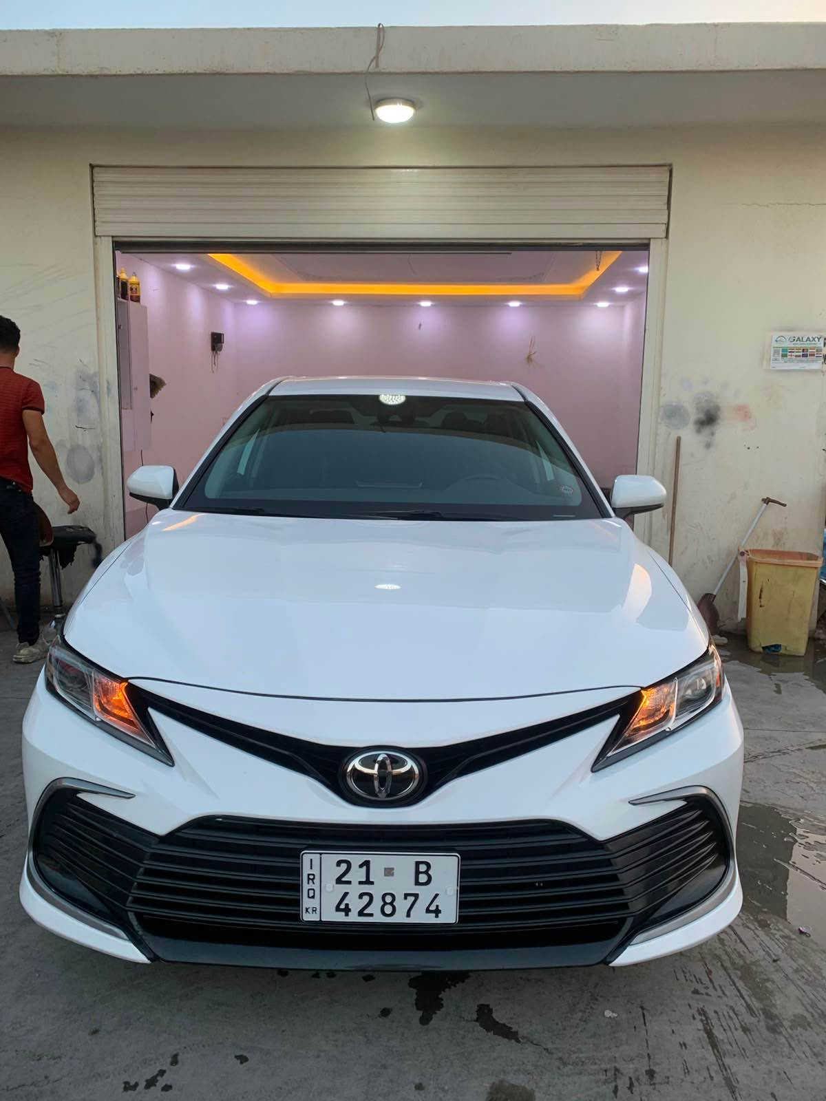 TOYOTA CAMRY 2022 LE 
سه ياره كه يه ك چه ملاخ بؤياخ بيناو گرتن بي ئيرباگ يه ك pdr بچوك هه يه باقي تر هه موو گيان به شه رت به ناوى خؤمه گيرو مه كينه كاره باي به شه رت نرخ ١٨٨$ مه جاليك كه م 
*********** 

Whatss app
4T1C11AK7NU625992 رانية, السليمانية
