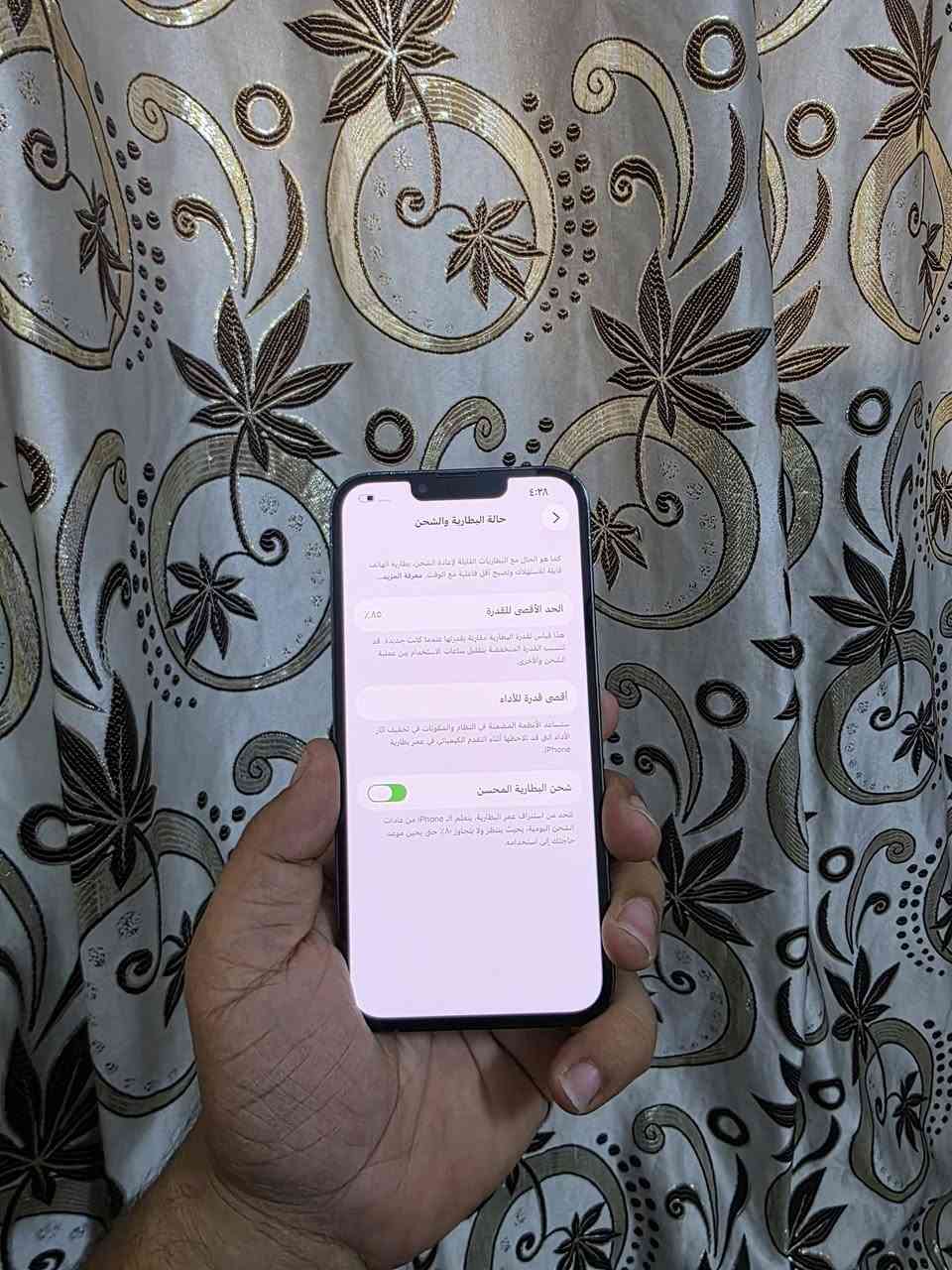 آيفون ١٣ برو • ٥١٢ • بطارية ٨٥%