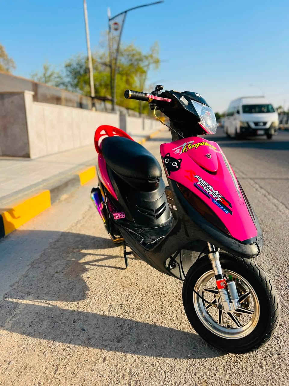 ماكس عدله
دبلات رياضي
وياله رياضي
صالنصه رياضي صوتها مال تي ماكس يسطر سطر
يدات رياضي 
قطره رياضي 
كفرات موشمه
لايت عدسه قوي كلش اكثر من ما تتوقع
مكينه ما مفتوحه
بلادي 49
بيها معدل كلش قوي 
الدراجه بل واقع نفس الصور 
مو شراي لتراسل وضل تسولف
ميعجبك سعرها لتعلق
دراجه مكينه ناعمه ما تنسمع
لا تبخير لا نضوح
سعر 600
مكاني بغداد المحموديه
حي الجزائر 
رقمي ***********
رجائن مو شراي لتراسل وتضل تسولف
ما تعرف بسعارهن لتعلق
الدراجه صالنصه هجمان بيوت 😂
