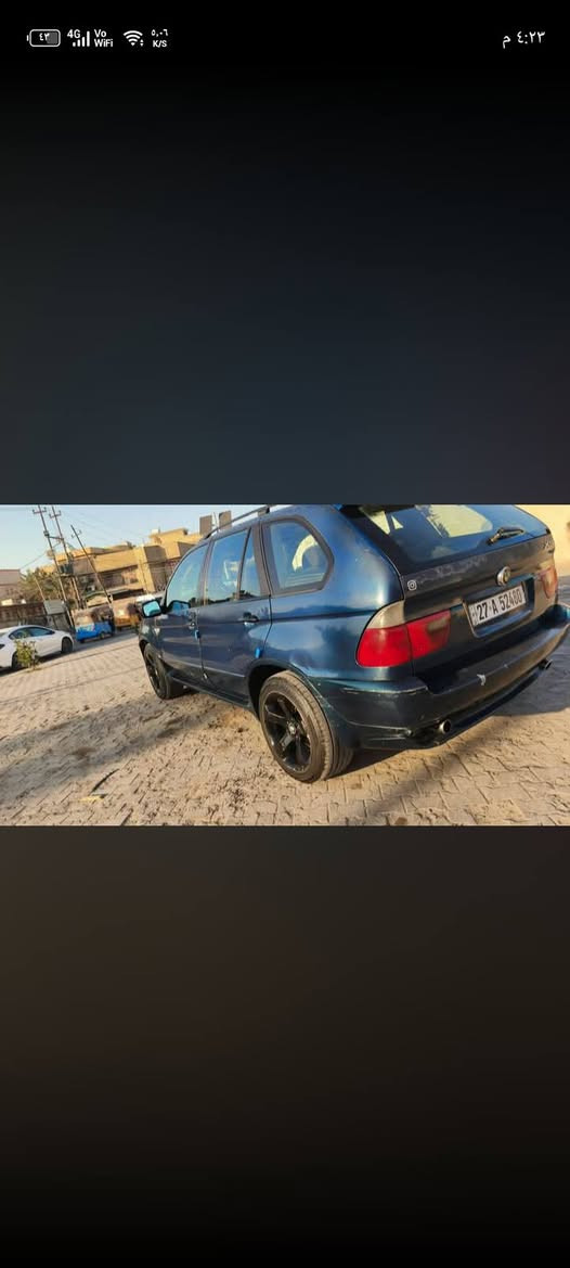 السلام عليكم للبيع BMWX5 موديل 2001 كير جديد مكينة 6 سلندر مسكر دبل فانوس رقم انكليزي بسمي تحويل ثاني يوم
بيع مستعجل 
السعر 53 وبيها مجال 
اللاستفسار ***********
السلام عليكم للبيع BMWX5 موديل 2001 كير جديد مكينة 6 سلندر مسكر دبل فانوس رقم انكليزي بسمي تحويل ثاني يوم

