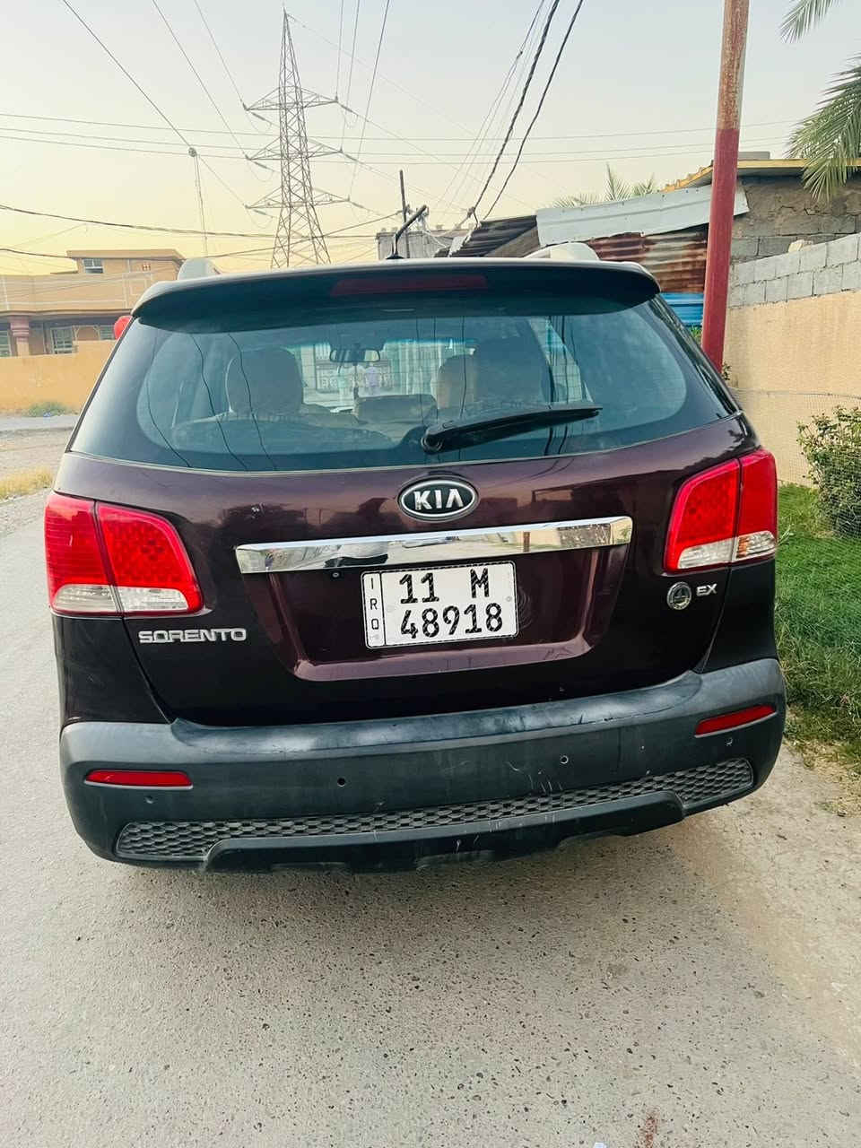 كيا سورنتوا موديل ٢٠١٣ وارد أمريكي محرك ٢٤٠٠ جي دي اي بصمة تشغيل مواصفات ex رقم بغداد بأسمي تحويل مباشر بيه سونار مرفق السعر ١٠٨ بيه مجال ان شاء الله رقم التلفون *********** مكاني بغداد
