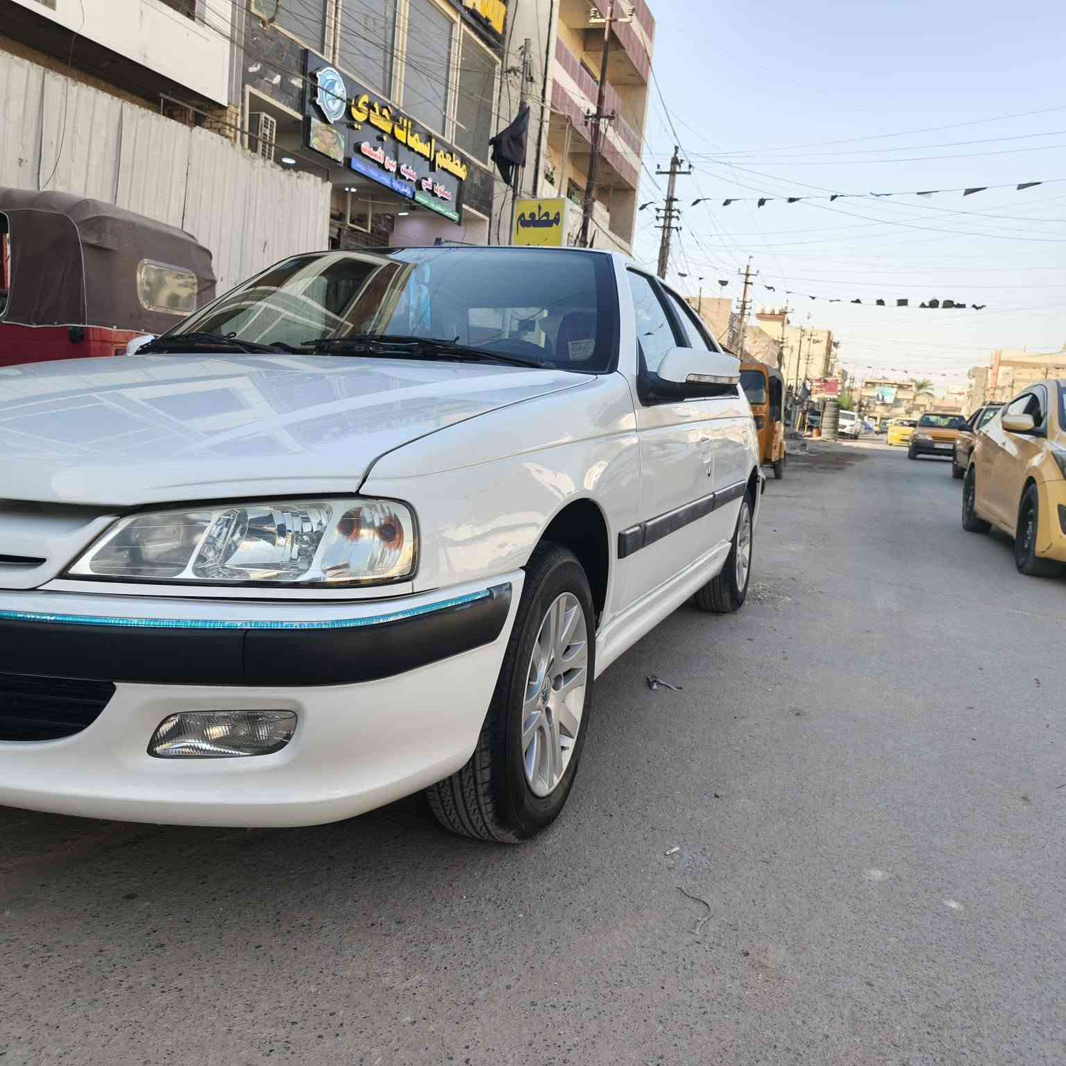 السلام عليكم
بيجو بارص 2022 ماشيه 126
مكفولة لاضربه ولا تبديل ولا خياس سياره بلاديه
بيها شخط بالجاملغ وباتري طاك واكع تيزاب ع الصبغ جوه الباتري فقط
تخم تاير جديد مكينه كير كفاله
السياره كلها وضع الشركة على لبلاد  بل نضافه  
رقم بغداد / سنويه جديده 2028}
‏بسمي تحويل مباشر    
السعر 68 وبيها مجال حك الجيه
مكاني بغداد الاعظميه 
رقم لهاتف ***********
