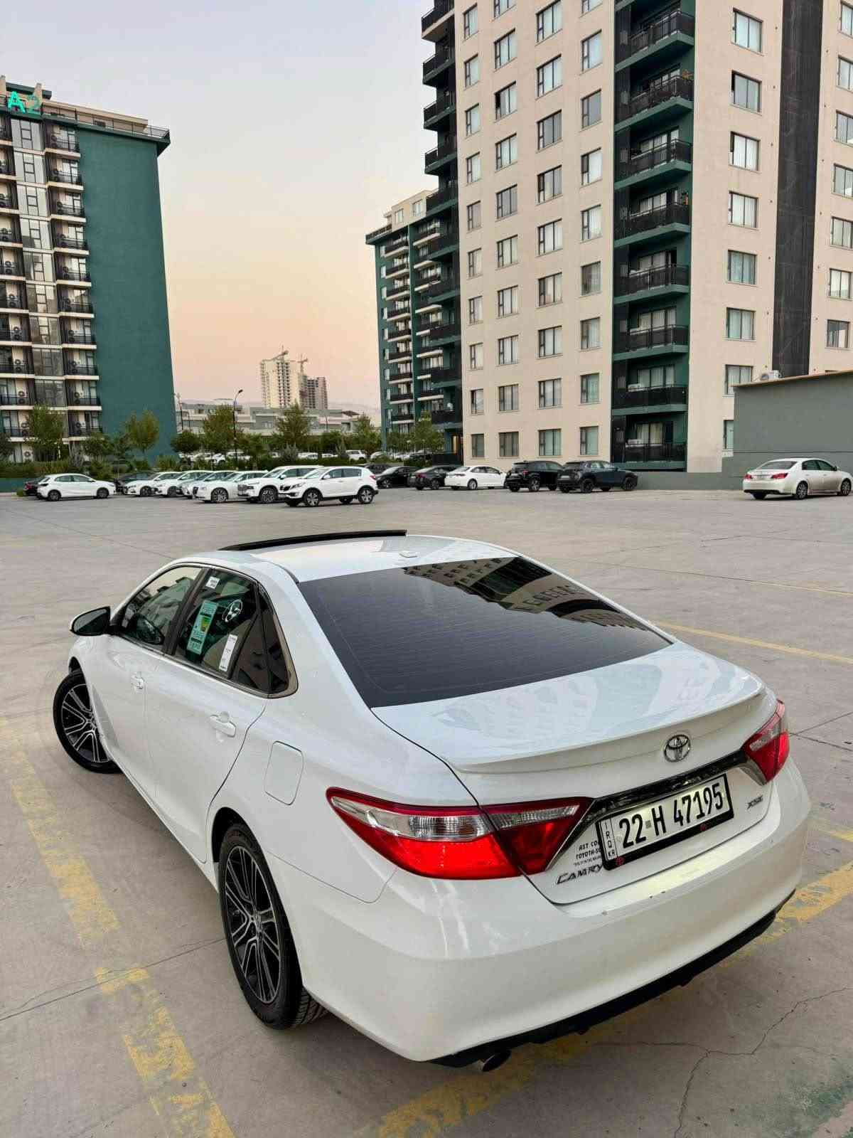 CAMRY 2016 XSE
‎***********واتساب
***********
‎کامری مودیل2016  امرکی لون ابیص ثلجی   ،ماشی80 میل،حجم محرک2500, 4 سلندر 
 بس بونت  صبغ   بدون حالوب  بدون بدل  بدون دواخل ،” “ “ سیارە حیل حیل حلوة،سنویە جدید حتــــی 2029نفس یوم تحویل حاضر،٢سویج بیلادی موجود سبیر ما انزل،تاقم إطارات یوکوهاما بیلادی،مکان سیارة سلیمانیة
‎مواصفات معروفة
1-فتحە
2-کشنات شاموا 
3-کوشنات حار 
4-شاشە کبیر +لمس
5-تبرید خلفی 
6-حجم ویل کروم 18
7-تحکمات ستیرن 
8-ستە ایرباگ
9-مرایا ئیشارە وکهرباء
10-تحدید سرعە 

‎گیر محرک تاقم صدر تاقم ایطارات کل جدید سیارە مابی 
ای نقس
‎سعر :162  $ شویە بی مجال السليمانية, العراق
