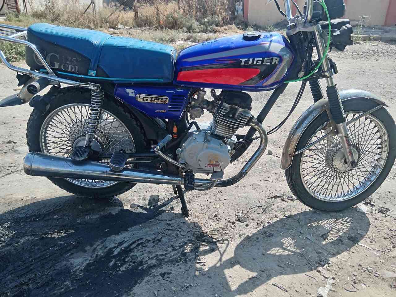 ماطور تايجر 2018 ماطور حيل نظيف تواير جدد كل شي بيه نظيف السعر 375 وبي مجال مكانه حي الانتصار. ***********  واتساب                        ***********
