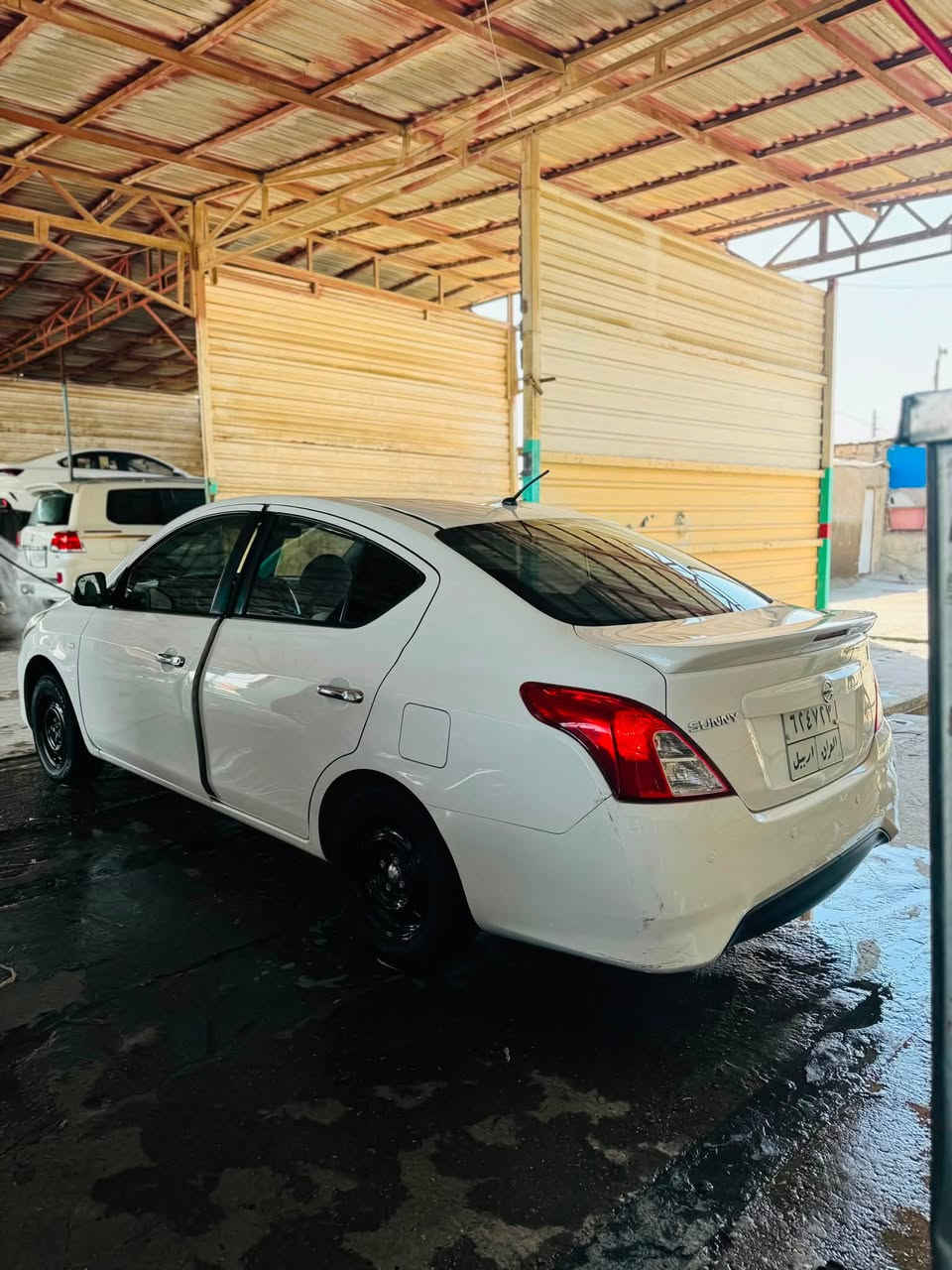السلام عليكم
نيسان سني هندي بليتة زركة موديل 2020
مكفوله كفاله عامة حتة الدعاميات بدون صبغ وبدون ضربة وبدون تبديل 
ماشية 170 الف رقم اربيل وكاله بأسمي 
محرك وكير وحدادية وتخم تاير كلة جديد ومكفول وشرط الفحص السيارة جاهزة من كل النواحي
السعر 98 وقابل للتفاوض
مكاني كربلاء 
للاستفسار ***********
