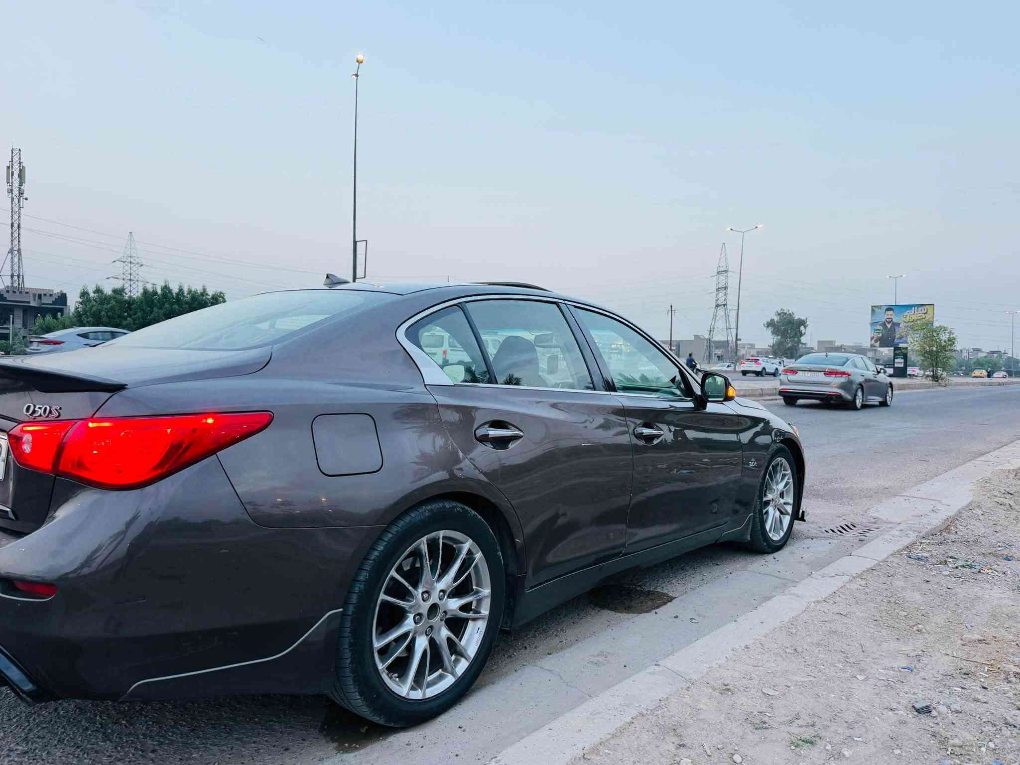 انفنتي Q50 • ٣٠٠٠ توين تيربو • رقم بغداد