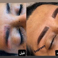 ميكروبليدنج • تصليح حاجب • حواجب شعرية