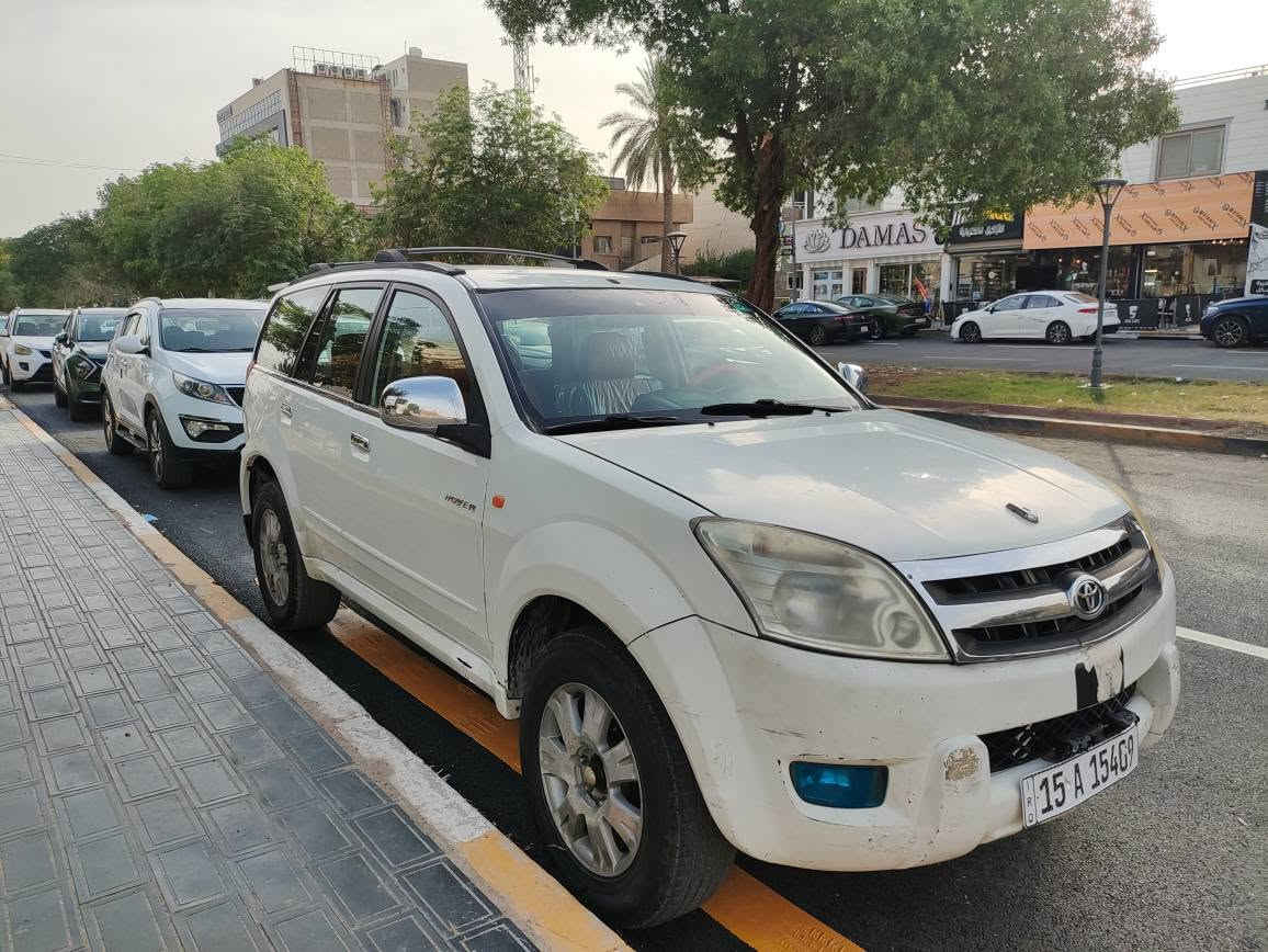 السلام عليكم السيارة للبيع جيب هوفر صيني موديل 2006 محرك 2400 تبريد شغال تخم تاير  السيارة بسمي مكانه بغداد اليرموك حي الداخلية الاتصال عل الرقم *********** واتساب بغداد, العراق
