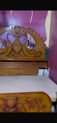 غرفة أخشاب • ميز مراية • نجارة قوية