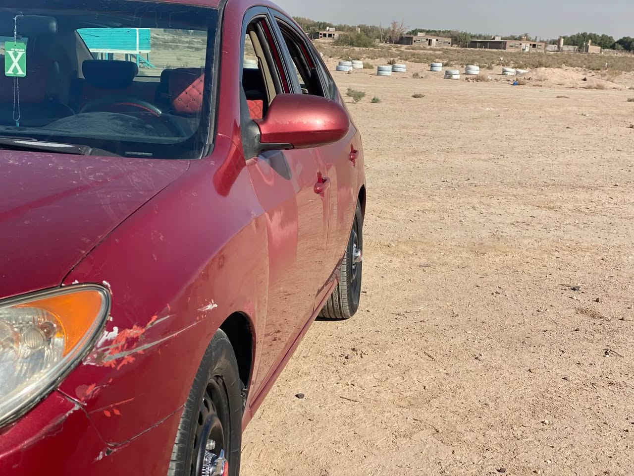 للبيع او مراوس  النترا موديل 2008 جاهزه تبريد حداديه مكينه 2000 تحويل ثاني يوم بسمي رقم بغداد  *********** سعر 95
