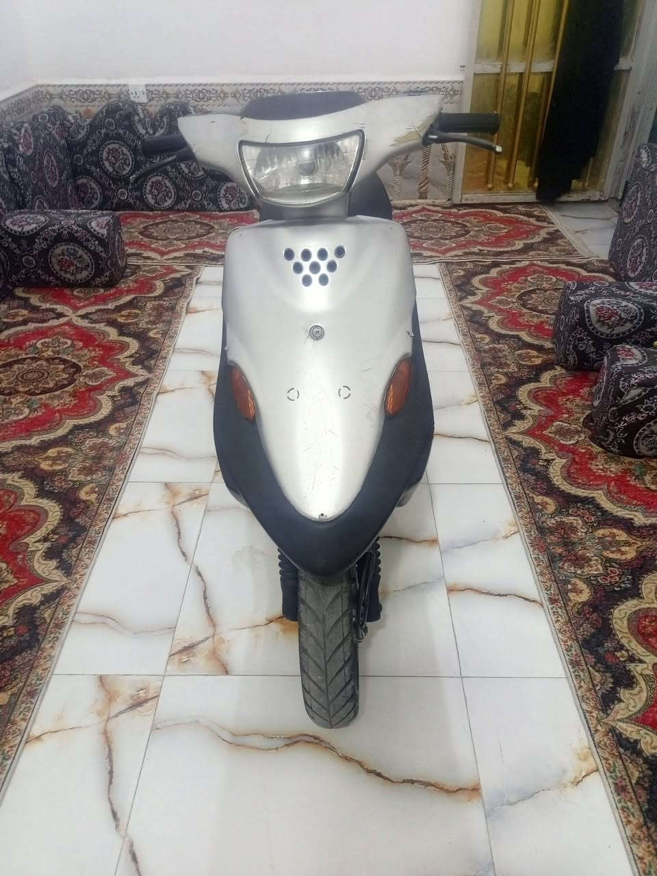 دراجه بيجي البيع دراجه جاهزه سلف هندر كهربايات كله شغاله   السعر / 450/ وبيه مجال قليل     ***********  ناصريه مركز

