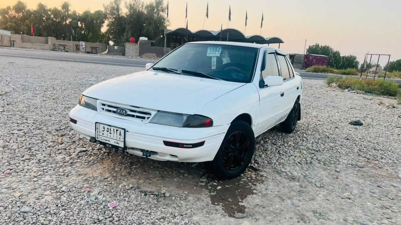للبيع 
كيا سيفيا 
موديل 1994
رقم بغداد
 مشروع وطني
كير اوتوماتيك
مكينه مفتوح
كير مكينه حداديه
كهربائيات شغال
مسجل دبل سماعات شغال
جام شغال 
دوشمه جديده
تخم تاير جديد 
صدر امامي خلفي جديد 
مكفوله كفاله عامه من كص وضربه   سياره حلوه
 مصبوغه حزام الجماليه    سعر 33 وبيه مجال 
مكان بابل ***********
