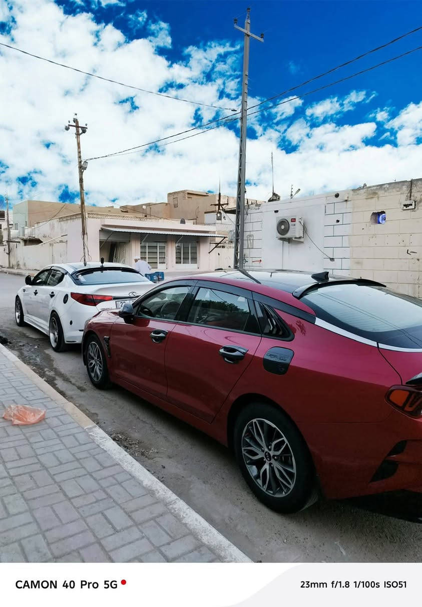 كي فايف للبيع فقط
موديل ٢٠٢١ خليجي 
السياره فول مواصفات ١/١ 
بانوراما 
كشنات جلد 
كشن كهربائي 
محرك ٢٥٠٠
ماشيه ١٣٢ الف
فول تحكمات
بصمه تشغيل عن بعد
تدفئه كشنات
اشاير بل مري
مري شفط 
السياره ماناقصها كلشي
بيها ضربه خفيفه بل جاملخ الكدام ومبدل 
وبيه بارد بالجاملغات الخلفيه بصيط
الموقع الرمادي
 الاستفسار 
الاتصال على الرقم 
***********

نص مكتوب في الصور:
- CAMON 40 Pro 5G
- 23mm f/1.8 1/100s ISO50
- 23mm f/1.8 1/100s ISO51