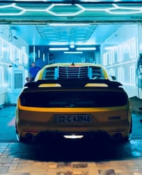 موستنك v6 2015 السياره كلين اي حادث مابيها بس بلعراق طخه صغيره يم الهل...
