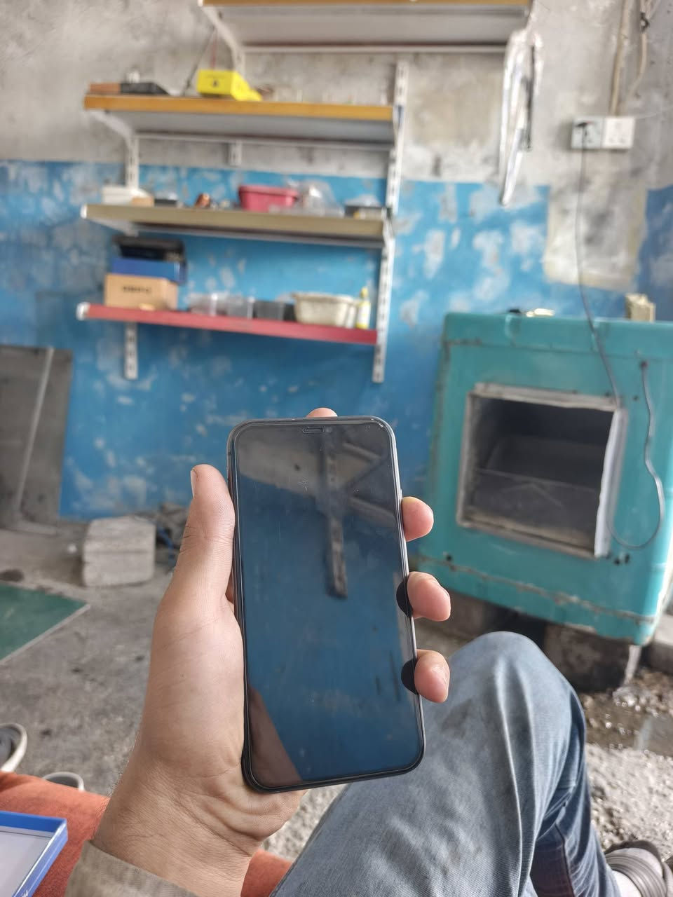 سلام عليكم ايفون 11 نضافه 85+ جهاز فقط فقط فقط مبدل شاشه اصليه شرط وين ما يعجبك افحص ثلث خيارات سلاسه فول بطاريه 79 ذاكره 64 فيس ايدي شغال بس ما يتعرف عل وجه بس انطيك هوا شرط فيس ايدي شغال كامرات فول صوت فول كلشي فول سعر 190 وبي مجال حك الجيه فقط ***********
