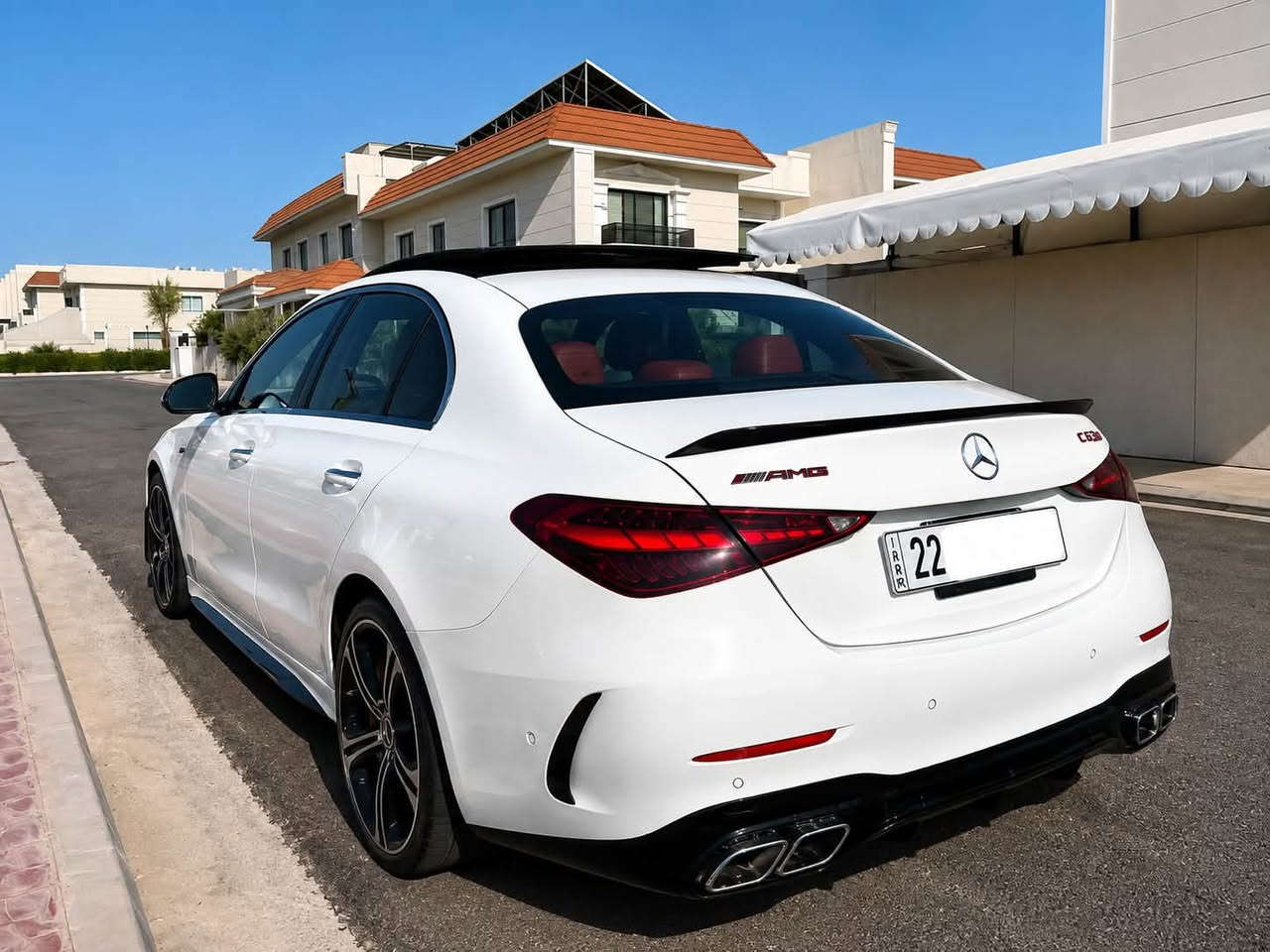 Mercedes-Benz C-Class C300
مۆدیل: 2024

• مۆتۆر: 2.0L Turbo، 4 سلێندەر + Mild Hybrid (EQ Boost)
• گیربۆکس: 9G-TRONIC، 9 خێرایی ئۆتۆماتیک
• سیستەمی پێوەگرتن: RWD
• ماوەی ڕۆیشتن: 24,000 KM
• VIN: W1KAF4HB6RR191194
• دۆخی ئۆتۆمبیل: یەک پارچە بۆیاغ، ئێرباگەکان هەموویان سەلامەتن.

مواصفات:

* AMG Line Package
* Panoramic Sunroof
* LED High Performance Headlights
* Digital Instrument Cluster
* 11.9-inch Touchscreen (MBUX)
* Apple CarPlay & Android Auto
* Wireless Phone Charging
* Burmester Premium Sound System
* Heated Front Seats
* Memory Seats
* Dual-Zone Automatic Climate Control
* Keyless-Go
* Push Start
* Ambient Lighting (64 Colors)
* Rear View Camera
* Front & Rear Parking Sensors
* Blind Spot Assist
* Active Brake Assist
* Adaptive Cruise Control
* Lane Keeping Assist
* Electric Folding Mirrors
* 18-inch AMG Alloy Wheels

⸻

Mercedes-Benz C-Class C300 2024

العربية

Mercedes-Benz C-Class C300
موديل: 2024

• المحرك: 2.0 لتر تيربو، 4 سلندر مع نظام Mild Hybrid (EQ Boost)
• ناقل الحركة: أوتوماتيك 9 سرعات (9G-TRONIC)
• نظام الدفع: دفع خلفي (RWD)
• الممشى: 24,000 كم
• رقم الشاصي (VIN): W1KAF4HB6RR191194
• حالة السيارة: صبغ قطعة واحدة فقط، وجميع الوسائد الهوائية (Airbags) سليمة.

المواصفات:

* باقة AMG Line
* سقف بانورامي
* مصابيح LED High Performance
* شاشة عدادات رقمية
* شاشة MBUX قياس 11.9 إنش
* Apple CarPlay و Android Auto
* شاحن لاسلكي للهاتف
* نظام صوت Burmester Premium
* مقاعد أمامية مدفأة
* مقاعد بذاكرة حفظ
* تكييف أوتوماتيكي ثنائي المناطق
* نظام Keyless-Go
* تشغيل بالبصمة (Push Start)
* إضاءة داخلية محيطية 64 لون
* كاميرا خلفية
* حساسات أمامية وخلفية
* نظام مراقبة النقطة العمياء
* نظام الكبح التلقائي
* مثبت سرعة ذكي (Adaptive Cruise Control)
* نظام المحافظة على المسار
* مرايا جانبية كهربائية قابلة للطي
* جنوط AMG قياس 18

سعر/ 33,500$ 

للتفاصیل والمعلومات/
***********

NEXO AUTO
Buy • Sell • Advertise
Premium Car Marketplace

#mercedesbenz #CClass #LuxuryCars #Erbil #foryoupageシ #sulaimanyah #iraq #baghdad #basrah #najaf #karbala #foryoupage
