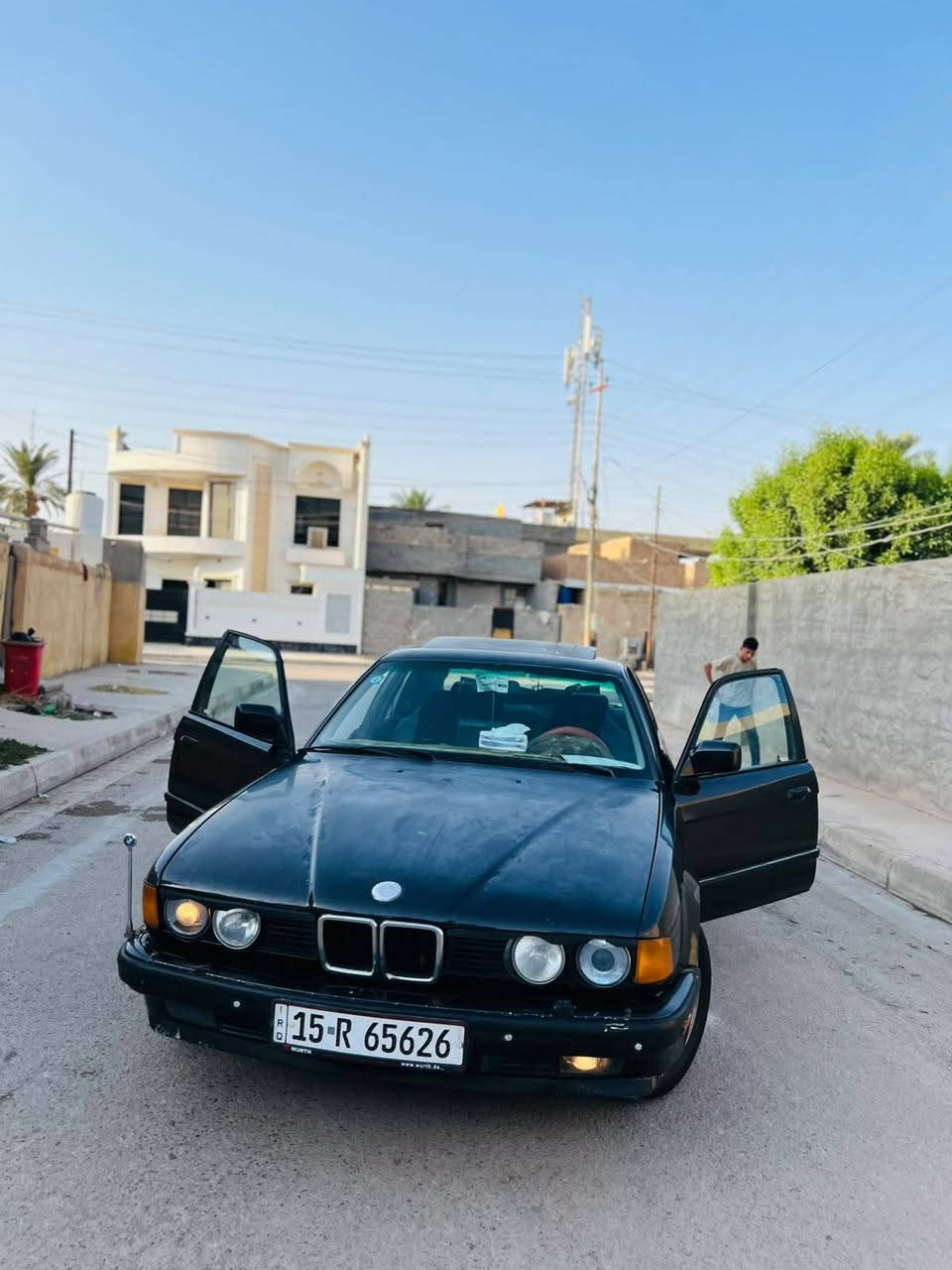 للبيع بي ام دبليو
BMW 730

1992

محرك 300  مفتوح

كير و محرك مكفوله و بدون تبخير و على الفحص

مصبوغة عام جمالية

  

 (تايرات جدد)

تبريدها ثلج 

عضمتها كلش نضيفة

رزانة ، و ترايها وين ما تريد 

رقم انكليزي انبار و باسمي

سنوية عظم عاج
هزه رقم جديد مسطره 
مكانها الفلوجه الكرمه 
الرقم صاحبهه  وبي واتساب ***********

رايدها ب$ 60

بيها مجال   للشراي

السيارة باسمي و تحويل ثاني يوم
