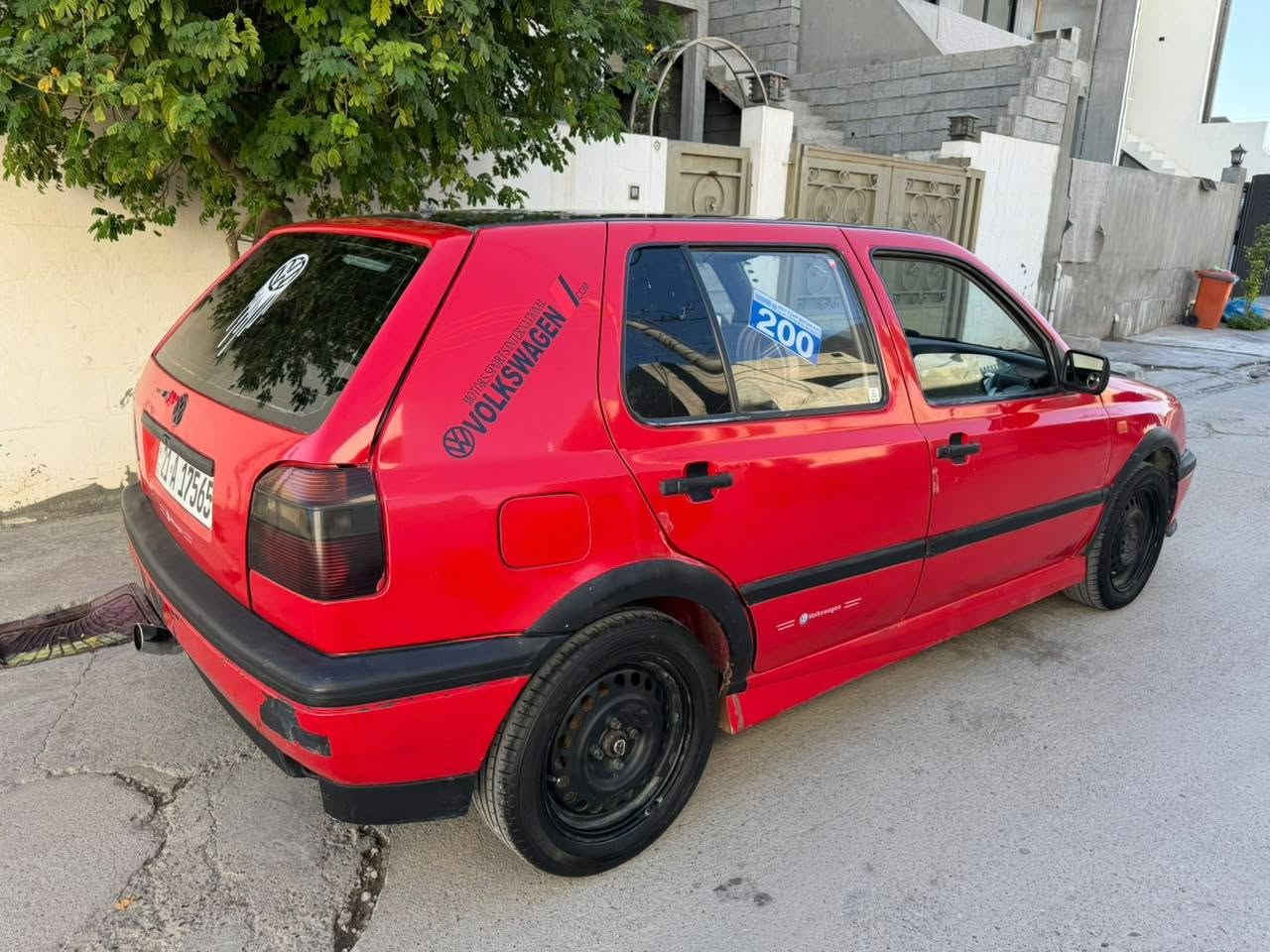للبيع كولف موديل92 رقم سلمانيه دولي سنوي رقم جديد سيارا صبخ جماليه بدون ضرب بدون خياس 5كير سيارا كير محرك صدر كلها شرط تحويل غرمات شرط سيارا جديد مال بيت بدون مصرف سعر 29وبي مجال قليل مكن كركوك ***********
