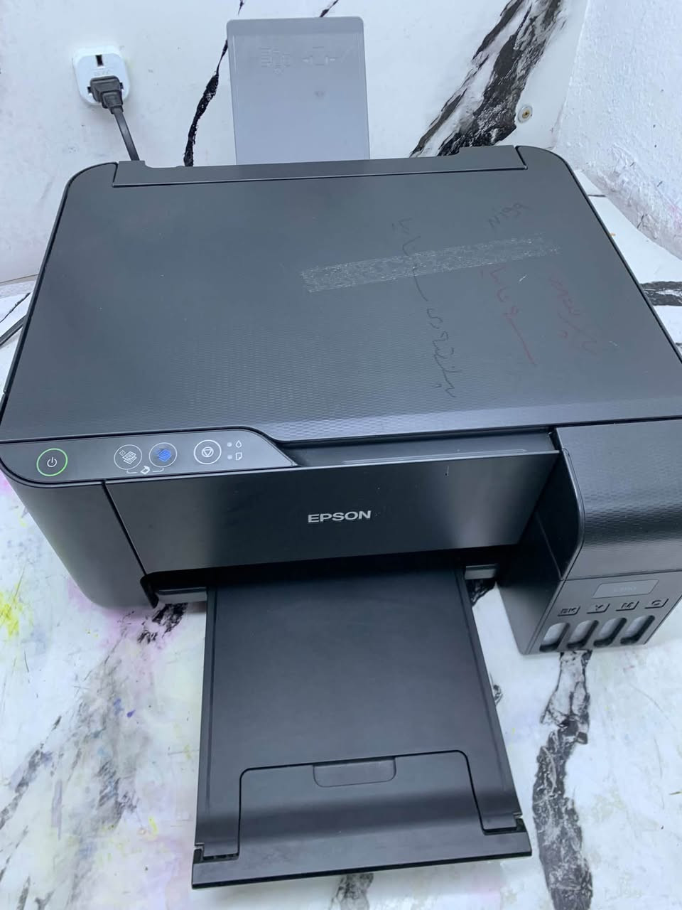 طابعه ابسون L3110
منضومه حبر خارجيه
ملون وعادي 
السعر 110 توصيل موجود
***********
