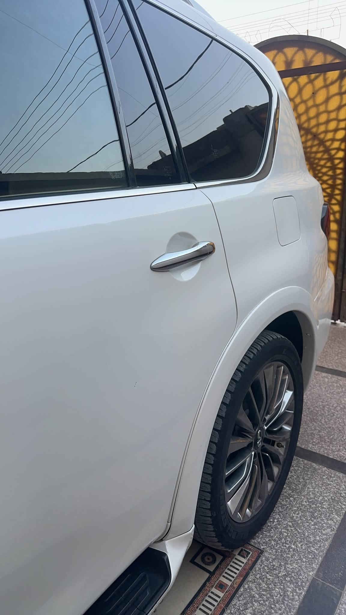 للبيع | إنفنتيVIP QX80 فل أوبشن -2019
🚘 الممشى: 90 ألف  كم فقط

💰 السعر: 200 $ قابل للتفاوض بالمعقول)

رقم بغداد تحويل ثاني يوم 

المواصفات:

* ✅ فئة VIP فل مواصفات

* ✅ محرك V8

* ✅ كاميرات 360°

* ✅ 7 ركاب

* ✅ كراسي خلفية VIP منفصلة

* ✅ فتحة سقف

* ✅ حساسات أمامية وخلفية وجانبية

* ✅ داخلية جلد بيجي

* ✅ شاشة كبيرة

جنطه كهرباء 

تشغيل عن بعد 

بعد بيه هوايه مواصفات 

* ✅ مبرمجة للعمل على البنزين العادي لتقليل الصرفية

حالة السيارة:

* السيارة جاهزة ولا تحتاج أي مصروف.

*بيه مكانات صبغ فقط، وباقي السيارة بحالة ممتازة.

* اللون ابيض صدفي  

* تحمل رقم بغداد تحويل ثاني يوم 

📍 الموقع: البصرة قضاء المدينه 

📞 للتواصل: ***********

***********
