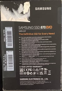 هارد samsung ssd 500 GB  جديد ممفتوح للبيع  07713239421