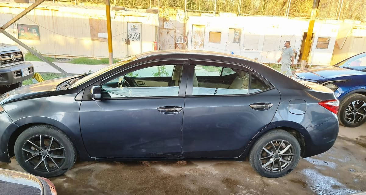 @إشارة 
كورلا موديل ٢٠١٦ رقم بغداد 
صبغ ٣ قطع بدون داخل 
كير مكينه تبريد مكفول 
سعرها  100$
اسكن واسط وبغداد@
***********
