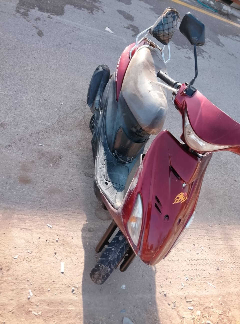 سلام عليكم دارجه ادرس كلشي شغال مناقصهه كلشي سعر 350 بيهه مجال
دراجه شلعه ومعدل وين متريد روح بيهه رقم صاحب دراجه ‏‪***********‬‏
