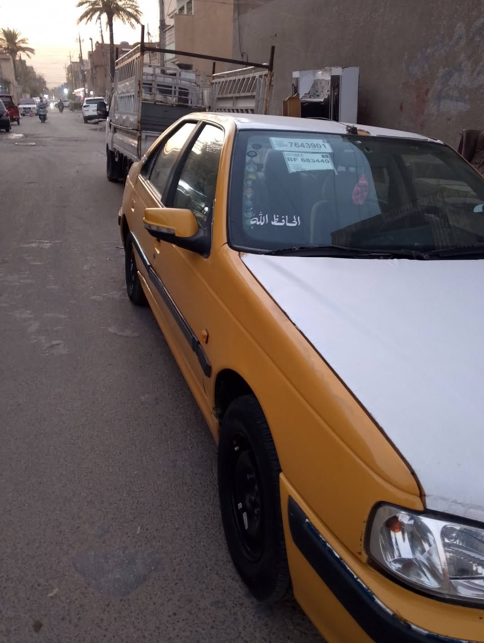 سلام عليكم شباب  بيجو بارس 2015  رقم بغداد مكينه كير تبريد حداديه خير من الله مساعده بيها طخه بل صندوك وقبق  الصندوك امبدل السياره خير من الله كبل لشارع وراعيها يريد تحويل ***********. ***********

