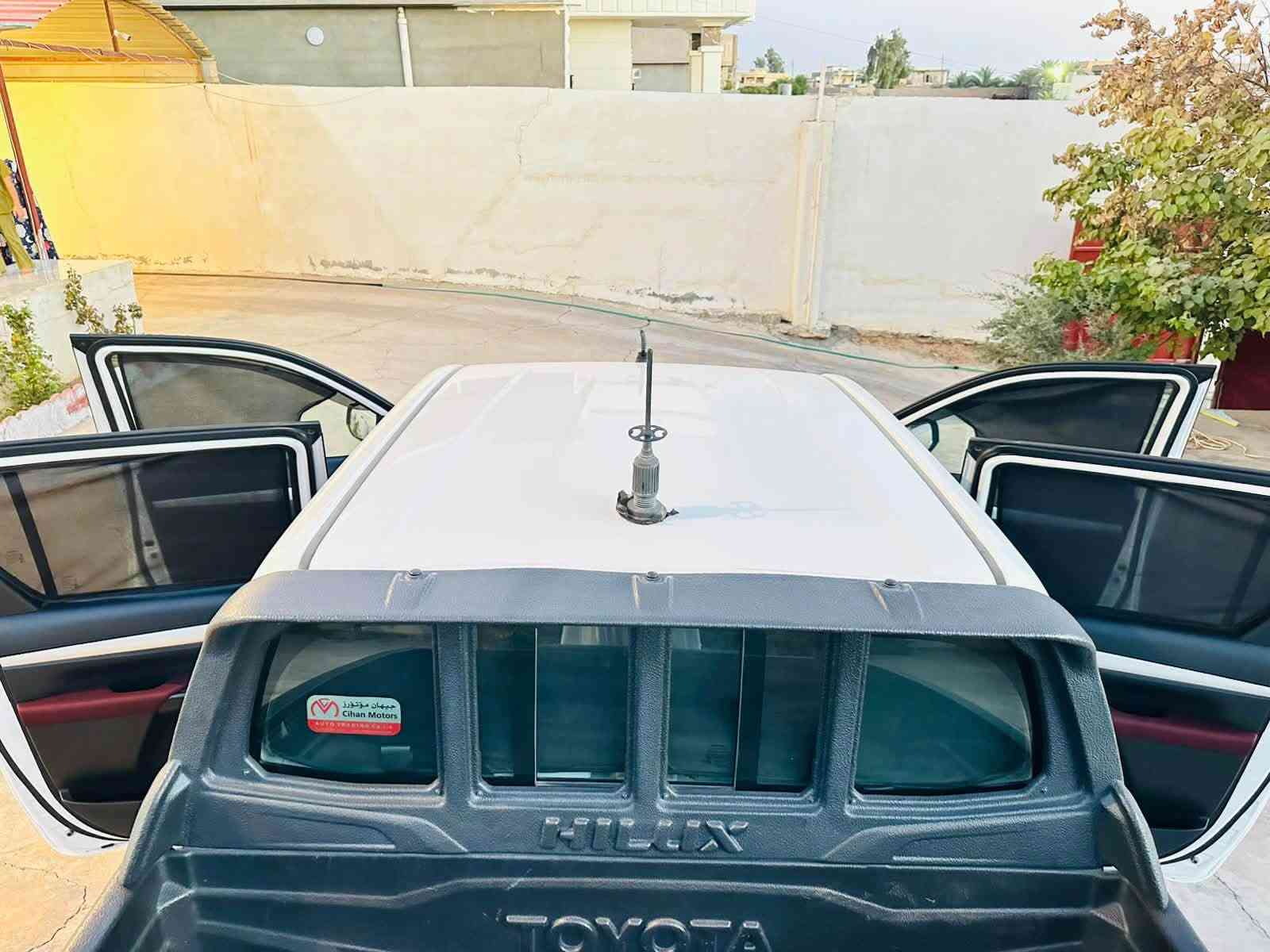 بيكم هايلوكس TOYOTA موديل 2025 كير اوتماتيك رقم اربيل  بصمه فول موصفات  تحويل مباشر ماشيه 56 الف حقيقي مكفوله كفاله عامه 
العنوان محافظة صلاح الدين للإستفسار رقم الهاتف
***********
