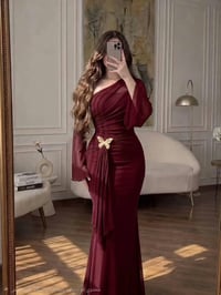 فستان تول • مقاسات ٣٦-٤٤ • ماركات تركية إيطالية