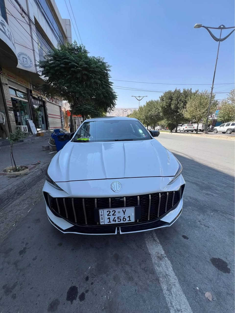 Mg gt 2025.  25km. سياره تنها بونيت بوياخ  بستيك جاملخ تحديل فول فول كامل كماليات بوكراوه شوين سوران *********** سوران, أربيل
