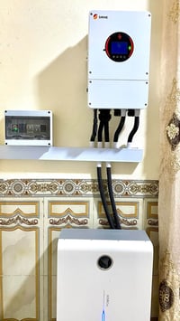 طاقة شمسية • بطارية ليثيوم 16كيلوواط • ألواح جينكو 620واط