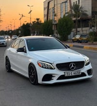 Mercedes C300 2021 (AMG) سلايد  شاشة كبيره  عدادات دجتل (٣ اشكال متغير...