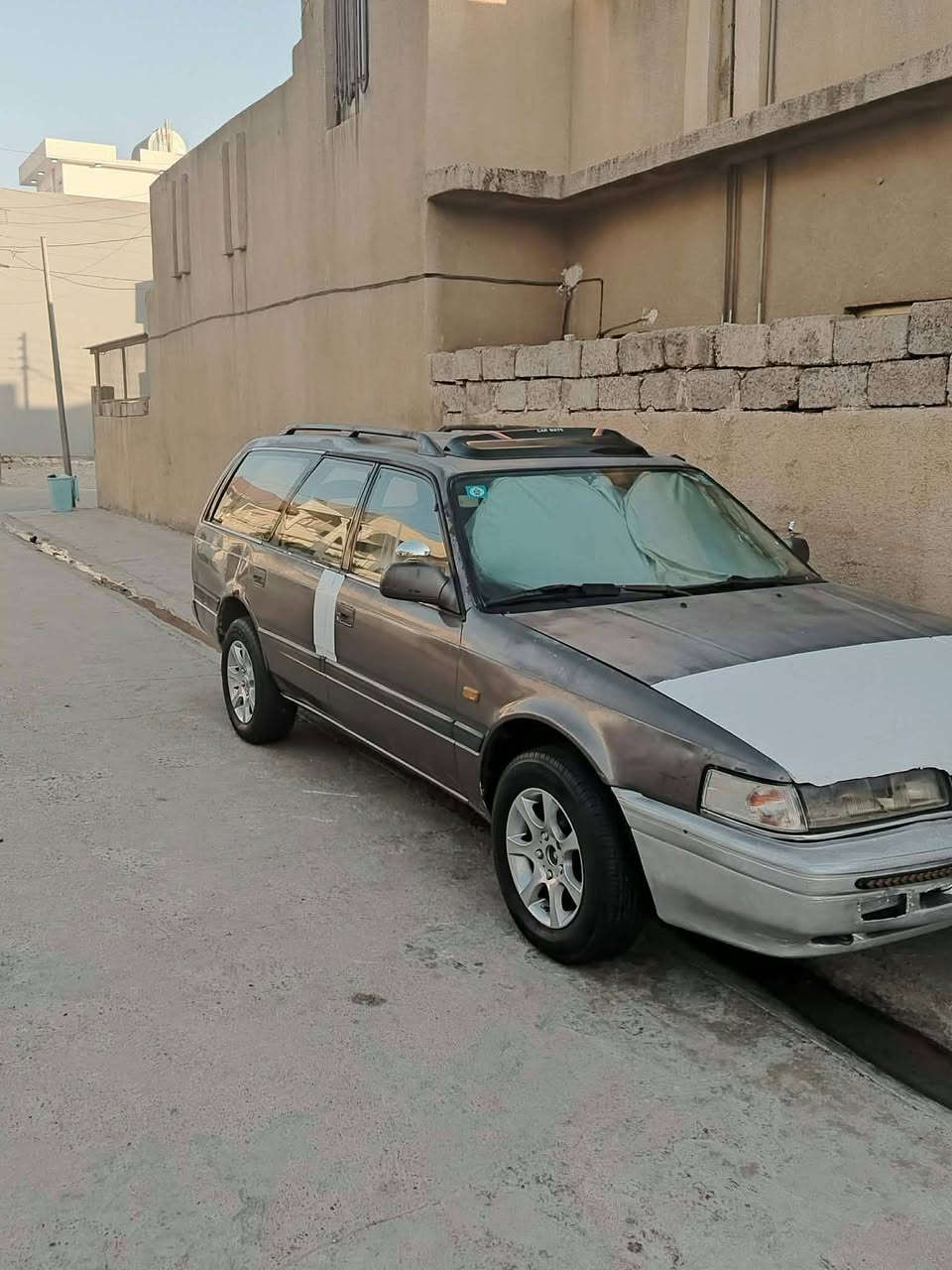 السلام عليكم عندي مازدا للبيع موديل ١٩٩٢ 626محرك١٢بخ رقم ديالى انگليزي شرط التحويل سياره حلوه ونضيفه بيها شويه مكانات خياس وسعرها ٢٨ بي مجال مكاني كركوك هذا الرقم ***********
