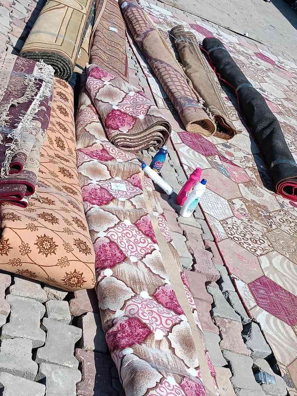 غسيل سجاد • طانيات • تعقيم