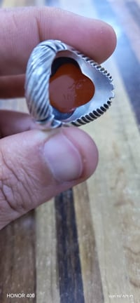 خاتم عقيق يماني تمري صياغه بحريني بارجست سوره العصر بقلم الاستاذ قدير ...