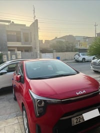 كيا بيكانتو موديل 2024 خليجي بدون ضربه ولا صبغ رقم أربيل هزه وفحص جديد...