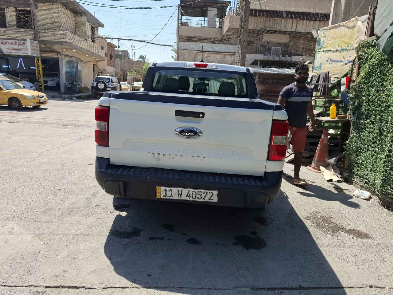 للبيع فورد مافريك ٢٠٢٢ بغداد ماشية ٥٨ حادث جاملغ خلفي يمين  بيها صبغ جاملغ خلفي وباب بدي وصبغ شوية بكصة البنيد اثر دحجه هنا بالعراق رايدها ب١٥٠ ورقة وبيها مجال جدا بسيط للتواصل خاص او الاتصال على الرقم ***********
