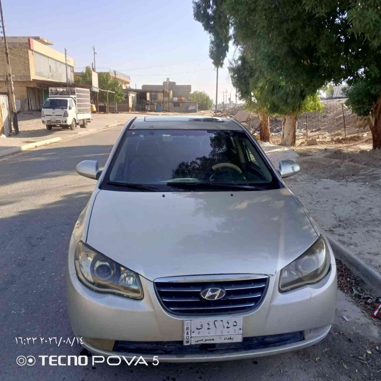 سلام عليكم النترا مقدس  البيع موديل 2008 وارد امريكي حادثه جاملغ وبنيد  رقم بغداد سياره فول فتحه شاير بل مري هواي بيه مو صفات بيه مكانات صبغ بيع حزام بس قماره وتكم مكفولات مكينه كير مكفولات مكاني بغداد السعر 73بيه مجال شراي رقم ***********
