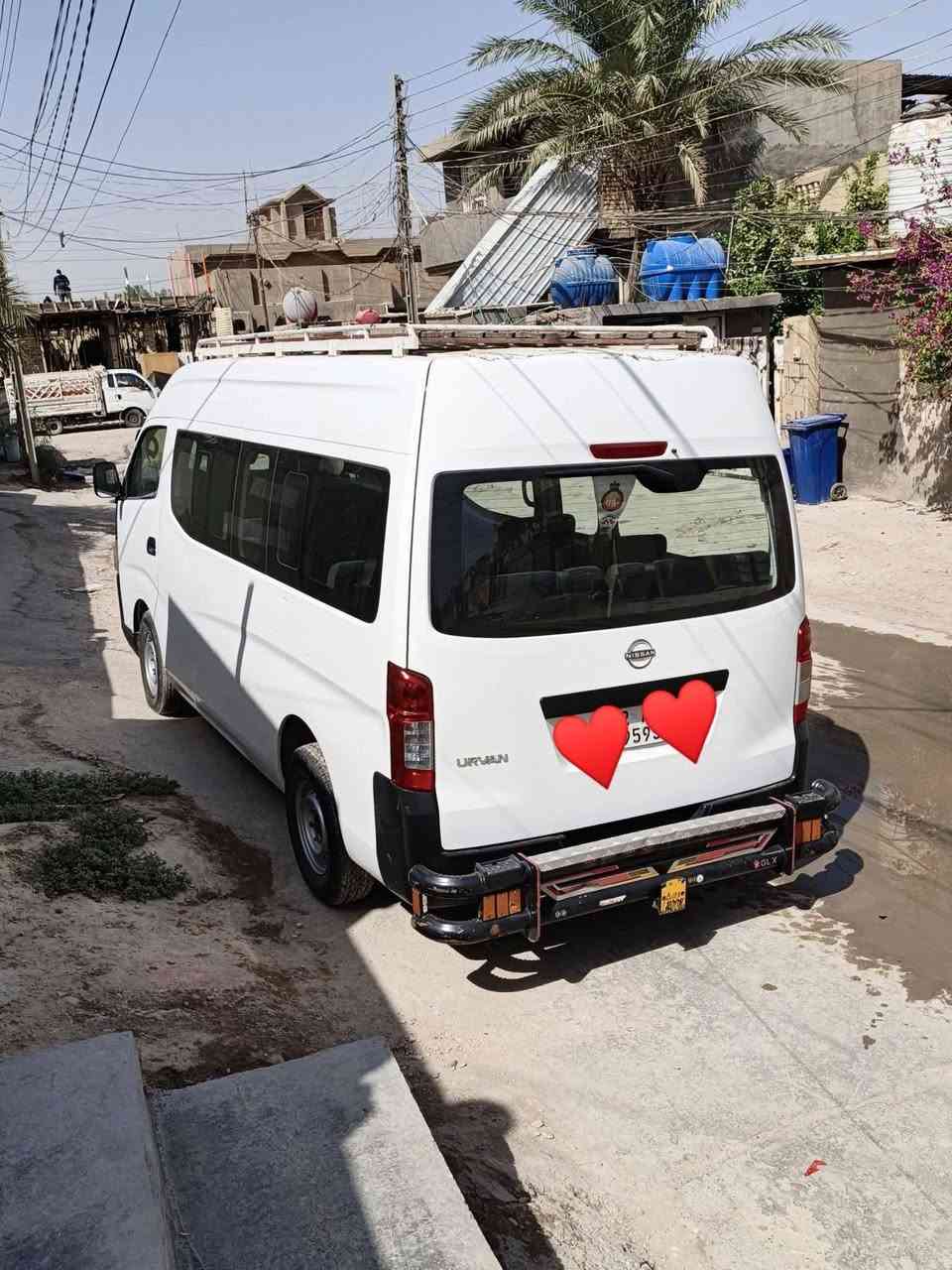 السلام عليكم نيسان موديل 2024 محرك كبير ماشي 140 بيه شخط باب السلايت كما موضح ب الصور والباقي كفاله تخم تاير صدر كله جديد دوشمه عام رقم اربيل  تحويل مباشر سياره ب اسمي السعر270 وبيه مجال للاستفسار ***********
