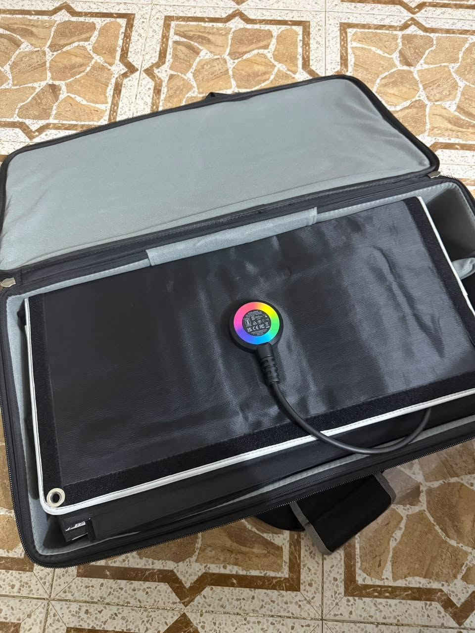 انارة RGB • باتري V-mount • مستخدمة مرتين