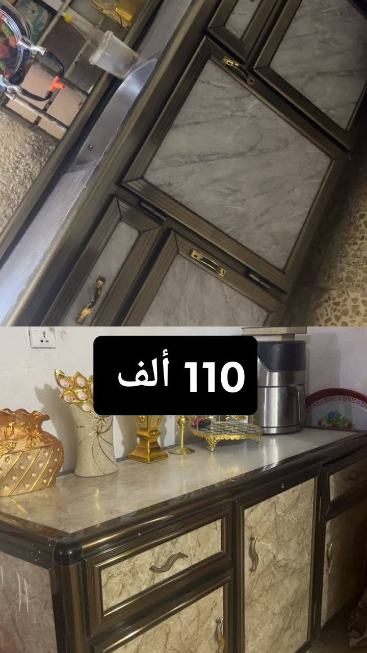 السلام عليكم كاونتر وملحق وكاونتر ثاني وسنك الأسعار داخل الصور مكاني بغداد الكريعات #توصيل #ماعندي للأستفسار متواجد ع فيس أو الإتصال 
‏‪‏‪***********‬‏ 
*********** يوجد واتساب

