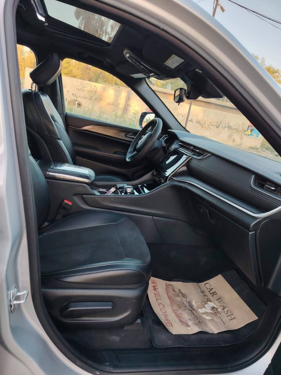 ياالله
السلام عليكم جيب كراند شيروكي فول سياره شبه كلين 
خمسه راكب ٦ سلندر

Jeep Grand Cherokee 4Xe 2024
السعر 293 ورقه بلاش. تحطيم الاسعار شهداء بعداد
***********
***********
المسافة المقطوعة : 14  الف ميل  زيرو

الضرر :نص جاملغ نصه نصبغ

          حالة الايرباك : كلهن سليمات

#مواصفاتها

1.شاشه 

2.بصمه

3. تشغيل عن بعد

4.دمام خلفي

5.كشنات جلد

6.كشن السايق ميمري

7.كشنات كهرباء

8.صندوك كهرباء

9.حساسات خلفيه

10. قطع تبريد 

11.اشاير بالمري

12.رادار امامي

13.رادارات 360

14.ثلاث وضعيات قياده

15. بنوراما فتحتين

16. كير ماوس

17. نظام منحدرات

18. هيترات بالكشنات 

19.ويل كب كروم

20.لايتات لد

21.بكلايت لد

22.كشافات

23.بصمة ابواب

فول مواصفات 1/1 جاهزه مرقم بغداد بسمي
