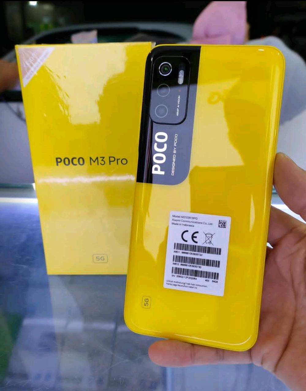 بوكو m3 pro 5G • ٢٥٦/٨ • بطارية ٥٠٠٠