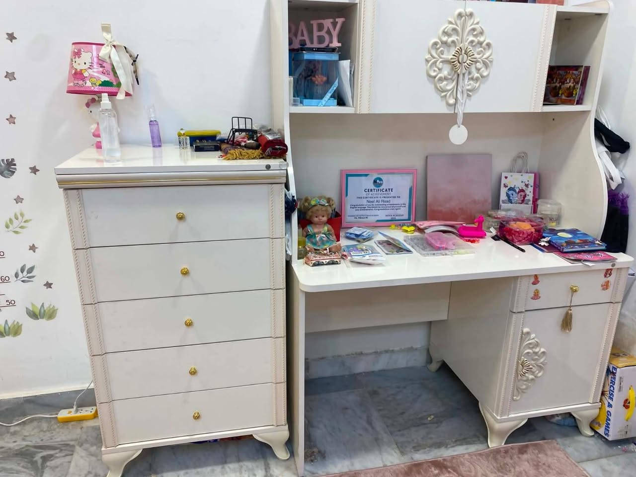 غرف نوم غرفة اطفال جديده
السعر 850 وبيها مجال للاستفسار ***********
