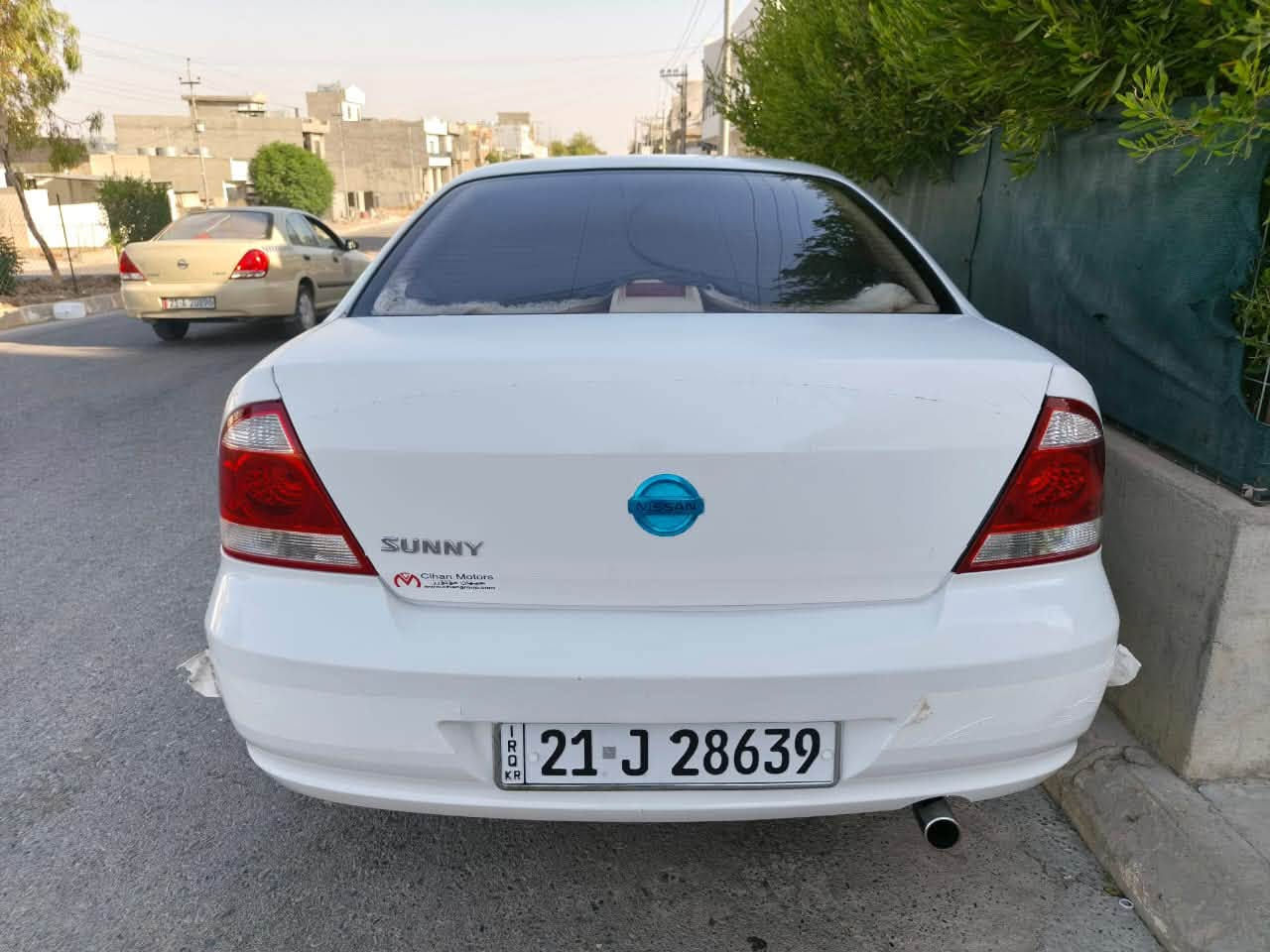 للبيع: صني كوري 2011
الموديل: 2011

المواصفات: فرس أصفر (ناوزەرد)

القير: أوتوماتيك

المحرك: حجم كبير (ماكينة بيضاء)، غير مفتوح بشرط

المسافة المقطوعة: 230 ألف كم

الحالة: ما شاء الله، بحالة ممتازة جداً

التبريد شغال حار وبارد بشرط

الإطارات: جديدة (تم تركيبها منذ 10 أيام)

الهيئة الأمامية: جديدة بالكامل

الصبغ لا يوجد صبغ (توجد تعديلات بسيطة ع البارد فقط)

الرقم: سليمانية

السنوية والوثائق هزة وبيئة مجددة لغاية 2029

السعر: 103 ورقة ($103)
***********☎️
