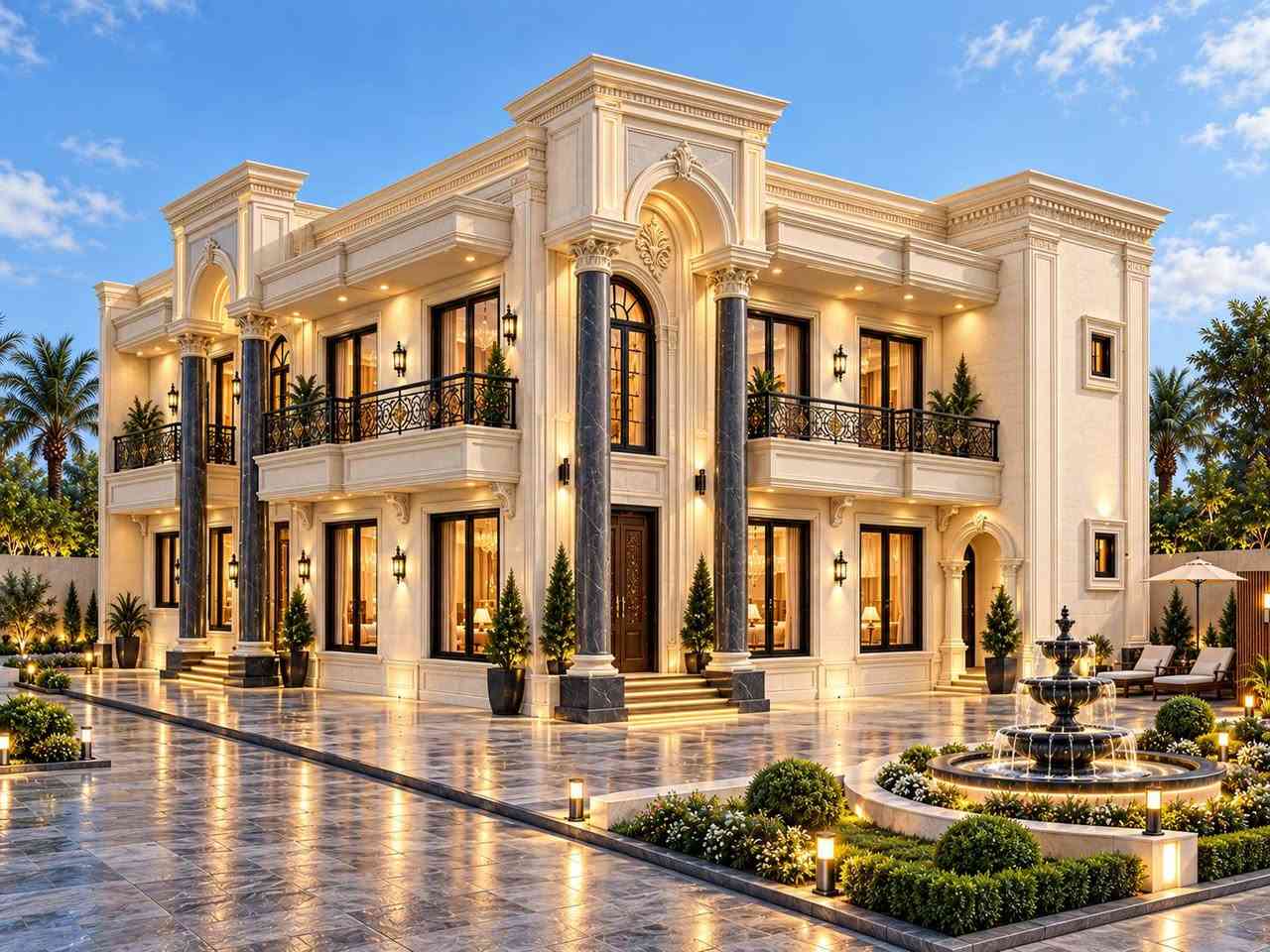 نيو كلاسيك • تصميم معماري • تكريت