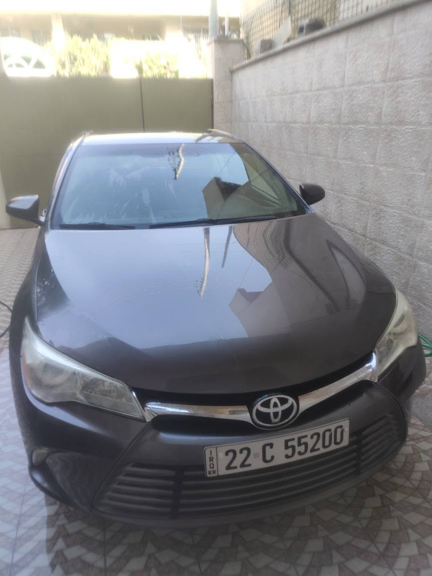 كامري ٢٠١٧ المرغوبة 
السعر ١٤٧ 
حادثها باب السائق 
كير ومحرك مكفول 
سيارة اقتصادية محرك ٢٥٠٠ 
تمشي عالبانزين العادي والمحسن
رقمها اربيل باسمنا تحويل مباشر
*********** اتصال +واتساب موصل, نينوى
