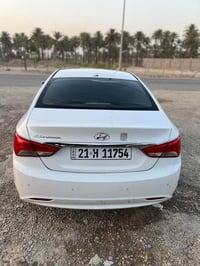 سوناتا 2014 خليجي مكفولة كفالة عامة من الصبغ والتبديل المواصفات  مكينة...