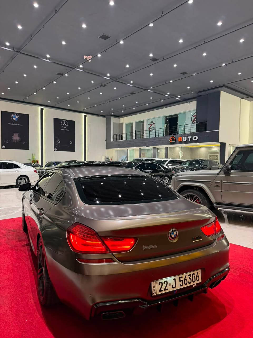 Bmw 650 2015 clean aurosh 
بي ام ٦٥٠ فول فول فول 1على1 
لون مميز بني مات طلب خاص 
وكالة عروش خليجي 
برغي ل برغي اب شرط اي شيء بالسيارة شرط 
گير محرك كهربائي مساعدات صبغ تعديل تبديل 
كله اب شرط حتى البرغي اب شرط 
سيارة محرك 4400 v8 توين توربو مكفول 
گير 8 نمرات ZF مكفول 
سيارة داخلي بني ابيض بلادي شركة 
مواصفات كله موجود فول للاخير 
ولا گلوب مشتغل بالداشبول 
ماشية 60 الف مايل 
السيارة نضيفة كلش كلش 
و معبيه مواصفات 
اقل مواصفات بيه باب شفط !
مكان سيارة اربيل 
سعر 245 ورقة بيه مجال للشراي 
واتساب ***********-*********** أربيل, العراق
